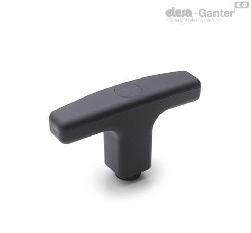 L.652-X-B Adjustable T-Handles Threaded hole | Elesa+Ganter